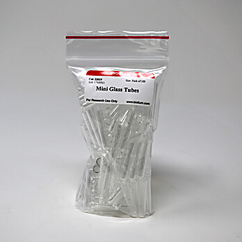 Mini glass tubes