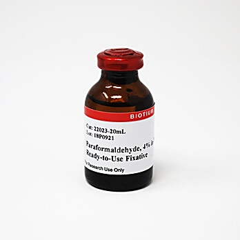 Paraformaldehyde, 4% in PBS Ready-to-Use Fixative 20mL - Prop65