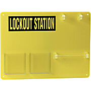 Brady® 6-Lock Capacity Padlock Board