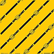 Spill Magnet Drain Cover: Vinyl, Black on Yellow, 24" x 24"