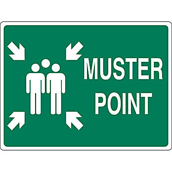 Muster Point Signs