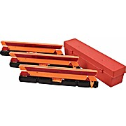 Emergency Warning Triangles, Black/Orange/Red