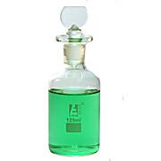 B.O.D. Glass Bottle with Interchangeable Glass Penny Stopper