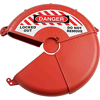 Collapsible Gate Valve Lockout Device, 13-18" Diameters