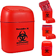 BenchBin™ 3L Benchtop Biohazard Bin