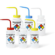 labForce® Assorted Wash Bottles, 500 mL, Set of 6