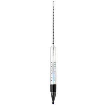 Cole-Parmer Safety 9/21 Degree Brix Sugar Scale Combined Form Thermo-Hydrometer