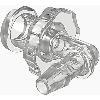 Soft Touch Female Luer Elbows