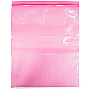 9" X 12" 4Mil Anti-Static Pink Recloseable Bag  Pk/100