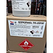 Isopropyl Alcohol, Tarr Chemical, 70% USP/NF Grade, 1GL Plastic Jugs, 1/EA, 4EA/CS
