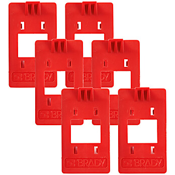 Detachable Cleats for Brady Clamp-On Circuit Breaker Lockout