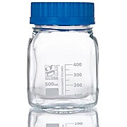 Globe Glass™ Square Media Bottles