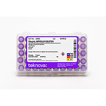 50mg/mL Ampicillin Solution, Sterile