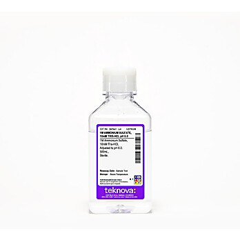 1M Ammonium Sulfate, 10mM Tris-HCl pH 8.0, Sterile