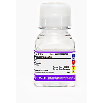 pDNA Resuspension Buffer. pH 8.0, Sterile