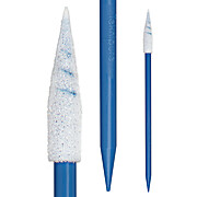 Teknipure Pointed Spiral Foam Dual End Swab, 2.626" (6.67 cm)