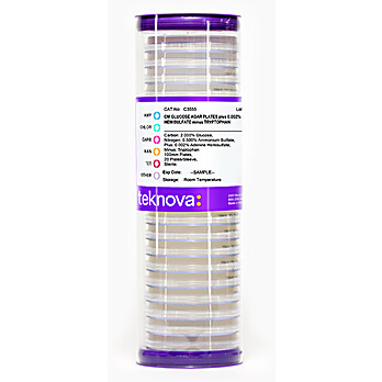 CM Glucose Plates plus 0.002% Adenine Hemisulfate -Tryptophan, Sterile