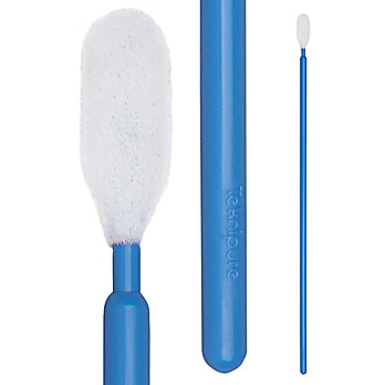 Teknipure Medium Head Foam Swab with Long Handle, 6.417" (16.30 cm)