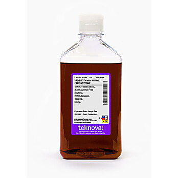 YPD Broth with Animal-Free Soytone, Sterile