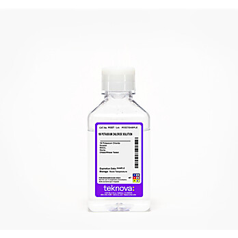 1M Potassium Chloride Solution. DNase/RNase Tested, Sterile