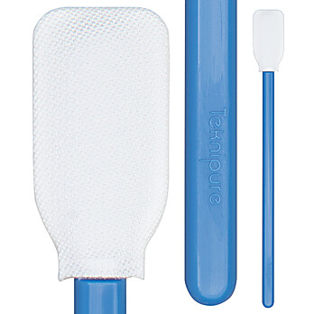 Teknipure Microfiber Woven Rectangular Head Swab, 5.020" (12.75 cm)