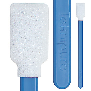 Teknipure Rectangular Head Foam Swab, 5.158" (13.10 cm)