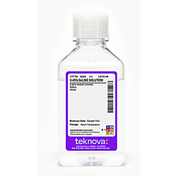 0.45% Saline Solution, Sterile