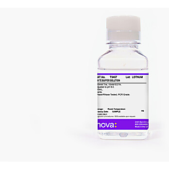 10X TE Buffer Solution, DNase/RNase, PCR Grade, Sterile