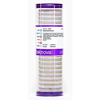 SDCAA  Agar Plates, Sterile