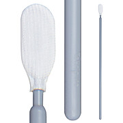 Teknipure Medium Head Polyester ESD Swab with Long Handle, 6.417" (16.30 cm)