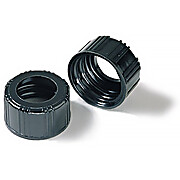 Screw cap, phenolic, with open center