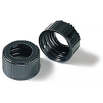 Screw cap, phenolic, with open center