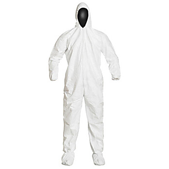 IsoClean IC105S Coveralls with Hood and Boots, Clean & Sterile