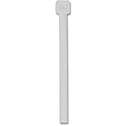 General Purpose Cable Tie, 50 lb Tensile Strenght, 7.6 in L, Natural, 1000 ea/bg