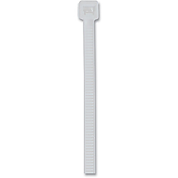General Purpose Cable Tie, 50 lb Tensile Strenght, 7.6 in L, Natural, 1000 ea/bg