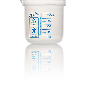 AZLON® Polypropylene Straight sided Beaker