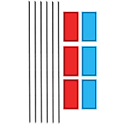 Trajectory Marking Kit For Forensic Mannequins