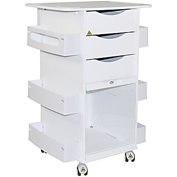 MRI Core DX Cart with Sliding Door