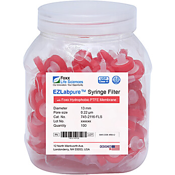 EZlabpure™ PTFE Syringe Filter
