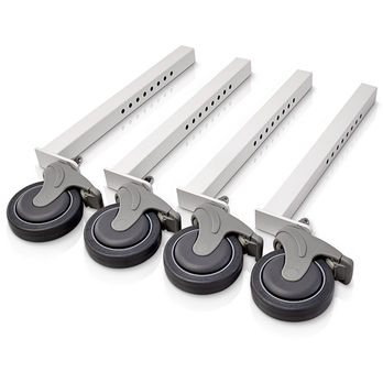 Heavy Duty caster kit for 8' Logic Base Stands