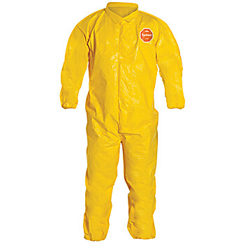 Tychem® 2000 Coveralls with Collar, Elastic Wrists & Ankles (Bound Seams)