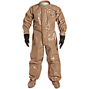 Tychem® 5000 Coveralls with Collar, Attached Gloves & Socks