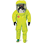 Tychem® 10000 Encapsulated Level A Suits with Expanded Back & Front Entry
