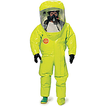 Tychem® 10000 Encapsulated Level A Suits with Expanded Back & Front Entry