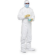 IsoClean® IC182 Coveralls with Elastic Wrists & Ankles, Clean Processed