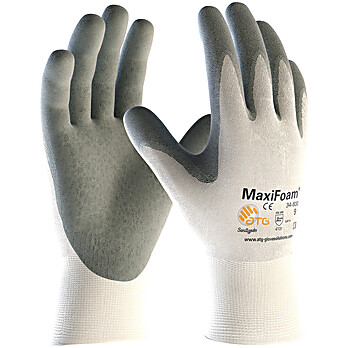 G-Tek® Premium MaxiFoam® Foam Nitrile Grip Gloves
