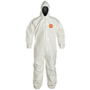 Tychem® 4000 Coveralls with Standard Fit Hood, Elastic Wrists & Ankles (Bound Seams)