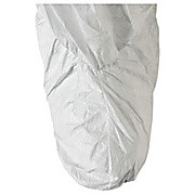 Tyvek® IsoClean® Boot Covers with Serged Seams, Elastic Opening and PVC Sole