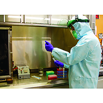 Kappler ProVent® Plus - Coverall w/ Hood, Elastic Back Waist, Wrists, Ankles and Face Opening