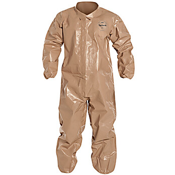 Tychem® 5000 Coveralls with Collar, Elastic Wrists & Ankles